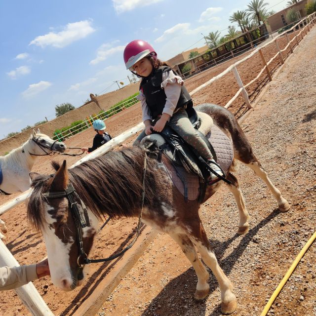 Marrakech: Desert and Palmeraie Horse Riding Tour & Transfer - Riding through palms, fields, and villages
