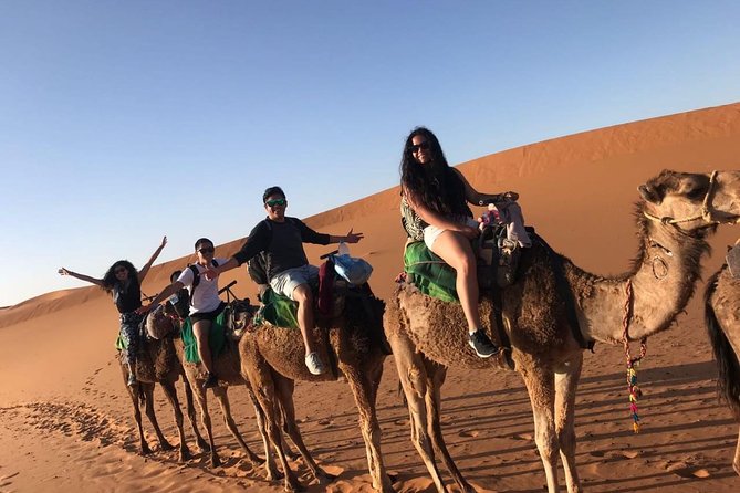 Marrakech Desert: Camel Ride, Quad Biking & Dinner Show Options - Tea, sweets, and sunset at the desert camp