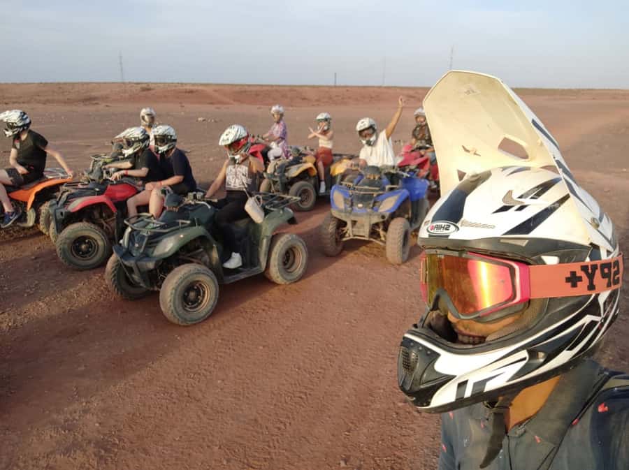 Marrakech Desert & Palm Grove Quad Bike Tour - The palm grove photo stop