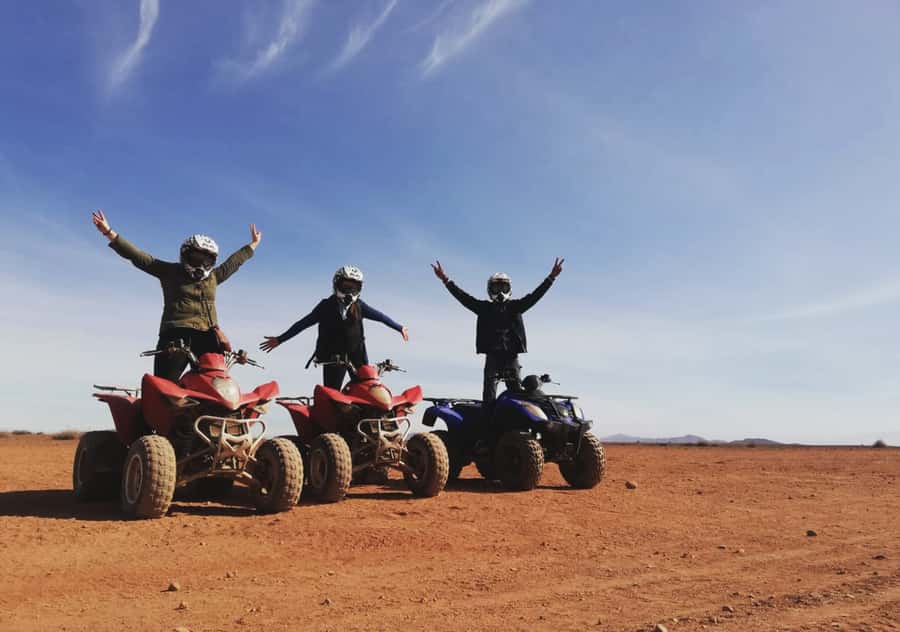 Marrakech Desert & Palm Grove Quad Bike Tour - How much riding do you really get?