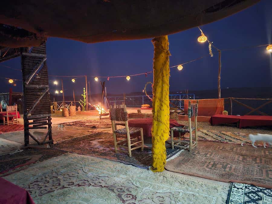 Marrakech: Desert Quad Bike Tour with Tea & Optional Dinner - The tea stop and the best photo moments