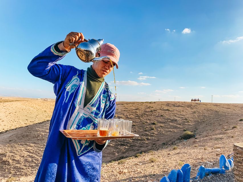 Marrakech: Desert Quad Bike Tour with Tea & Optional Dinner - Dinner under the stars at Sunny Desert Camp