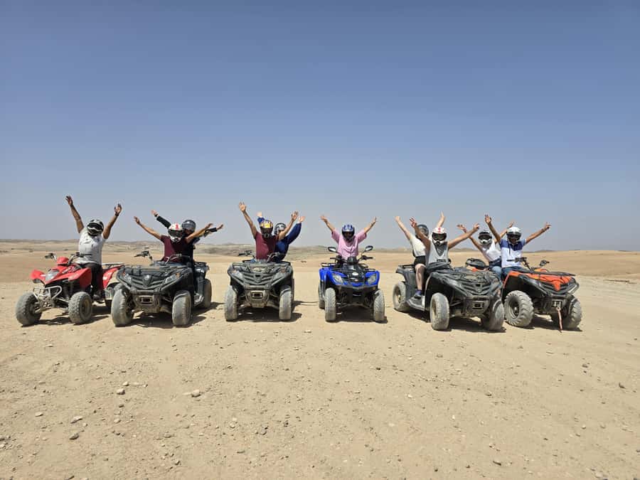 Marrakech: Desert Quad Bike Tour with Tea & Optional Dinner - Tea, a safety briefing, and your first look at Agafay
