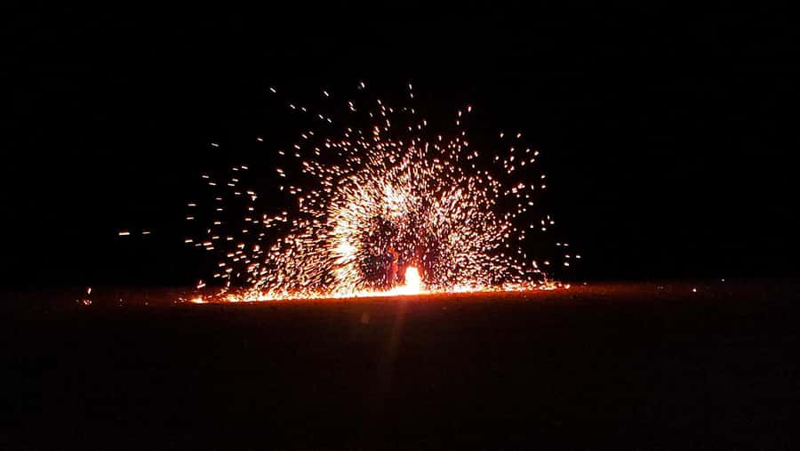 Marrakech Desert Sunset: Quad Biking, Dinner & Fire Show - Argan oil cooperative visit on the way