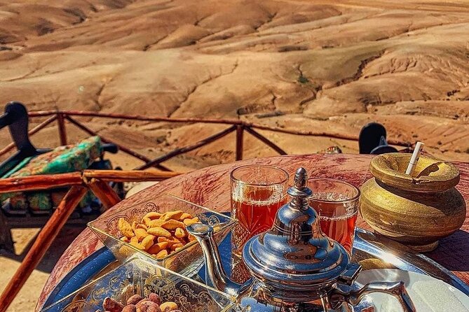 Marrakech Desert Tour & Sunset Camel Ride with Dinner Show - Dinner at the Berber camp