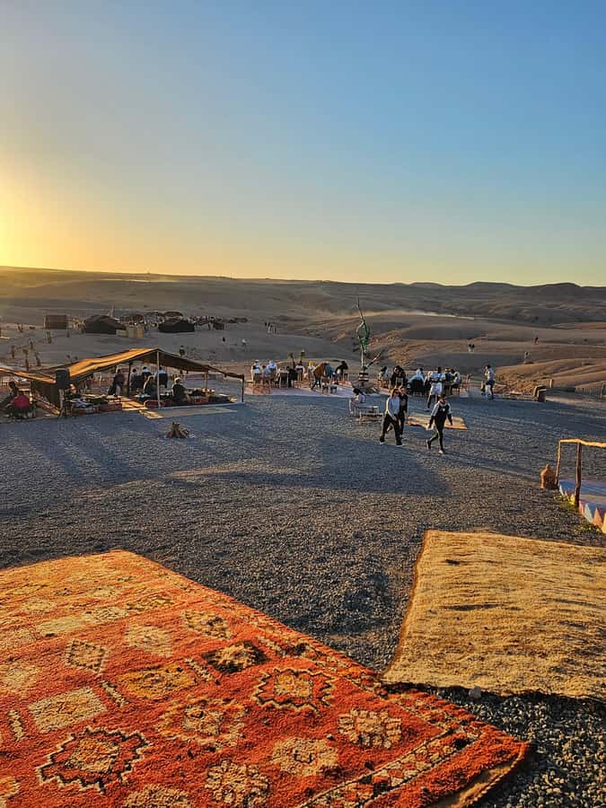 Marrakech: Dinner and Quad bike Desert Agafay Stars & show - The guides are central to the experience