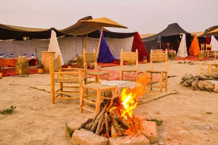 Marrakech: Dinner in Agafay Desert, Fire show & Camel Ride - Leaving Marrakech for the Agafay Desert