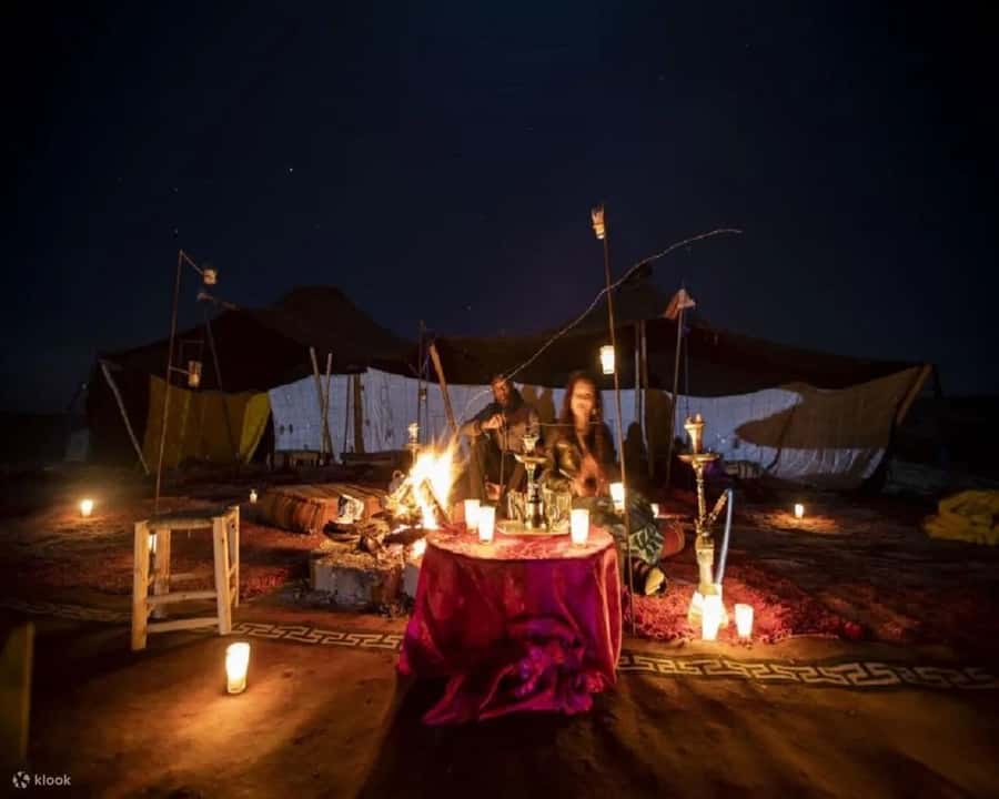 Marrakech Dinner Show Agafay Desert with Camels swiming pool - What the $42 price really covers