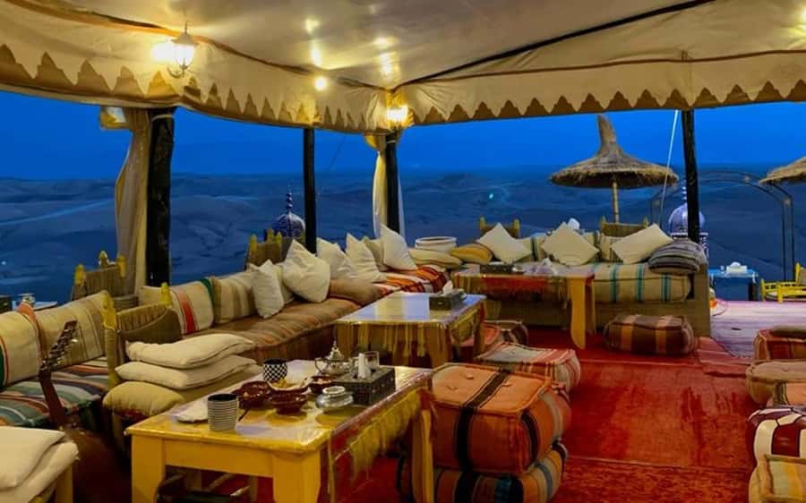 Marrakech Dinner Show Agafay Desert with Camels swiming pool - The guides can shape the whole evening