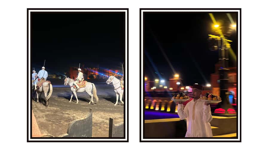 Marrakech: Dinner show and Fantasia in Chez Ali - What the evening feels like for different types of visitors