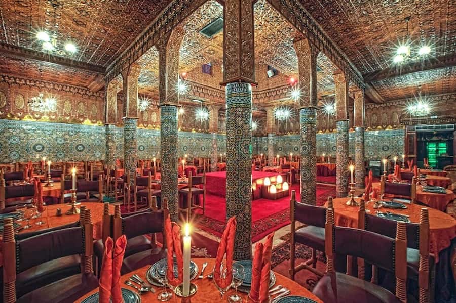 Marrakech: Dinner Show at Dar Essalam Restaurant - Service, seating, and the shape of the evening