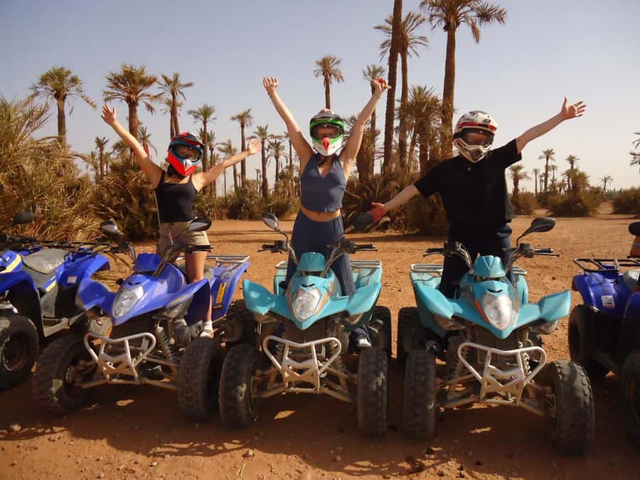 Marrakech: Dunes of the Palmeraie Quad Bike Ride with Tea - Communication and pickup tips that save trouble