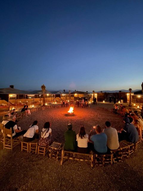 Marrakech: Evening Escape to the Agafay Desert - Three courses under the night sky