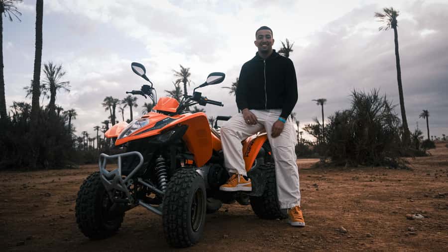 Marrakech:excursion quad in Oasis palm & jbilat desert,tea - Timing, weather, and what to wear