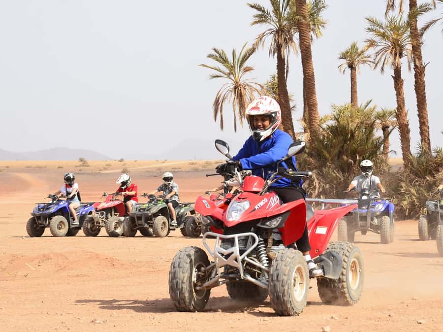 Marrakech: Guided Quad Bike and Camel Ride Tour with Tea - Berber tea, bread, honey, and olives