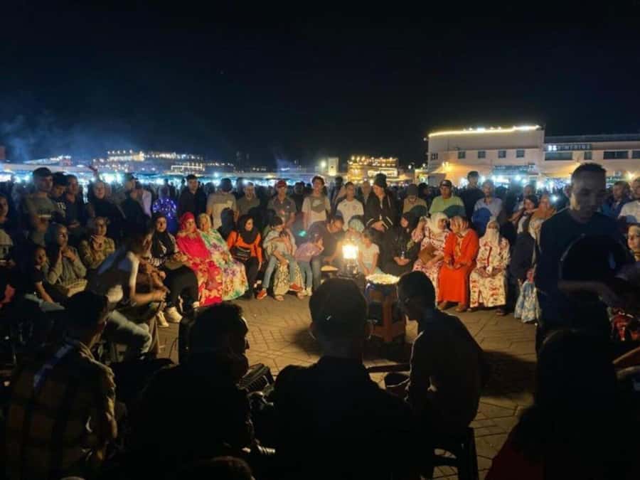 Marrakech: Guided Tour by Night - Rooftop views and the final part of the evening