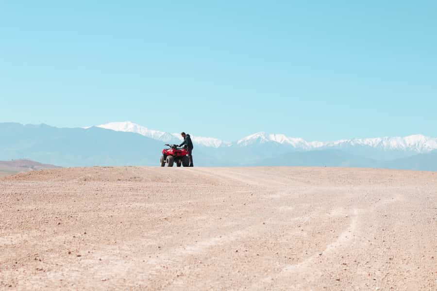 Marrakech: Half-Day Desert Quad Tour with Camel Ride - Tea, shade, and a small Berber village visit