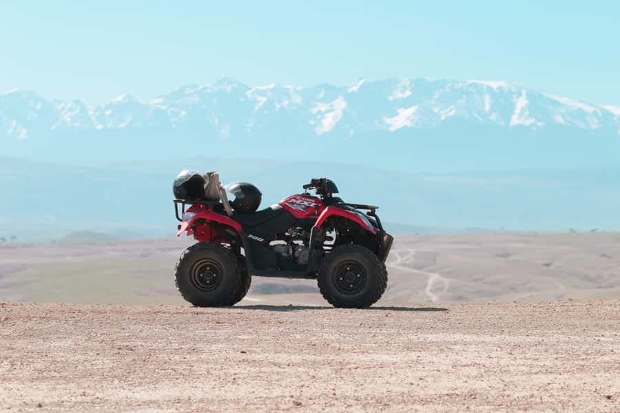 Marrakech: Half-Day Desert Quad Tour with Camel Ride - Two hours of quad biking across open ground