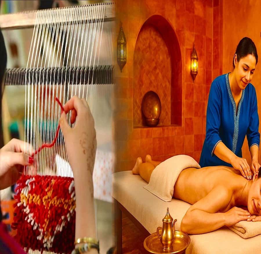 Marrakech Hammam, Massage & Berber Carpet Weaving Workshop - Key points to know before you book