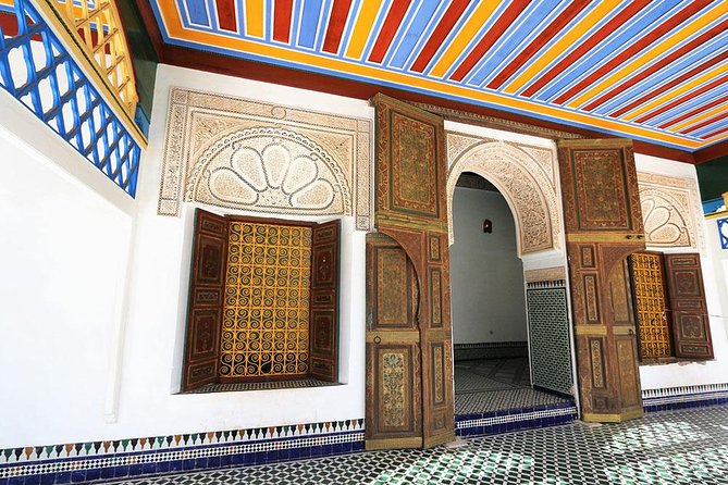Marrakech Historical and Cultural Tour - Half Day City Tour - Bahia Palace and the art of Moroccan detail