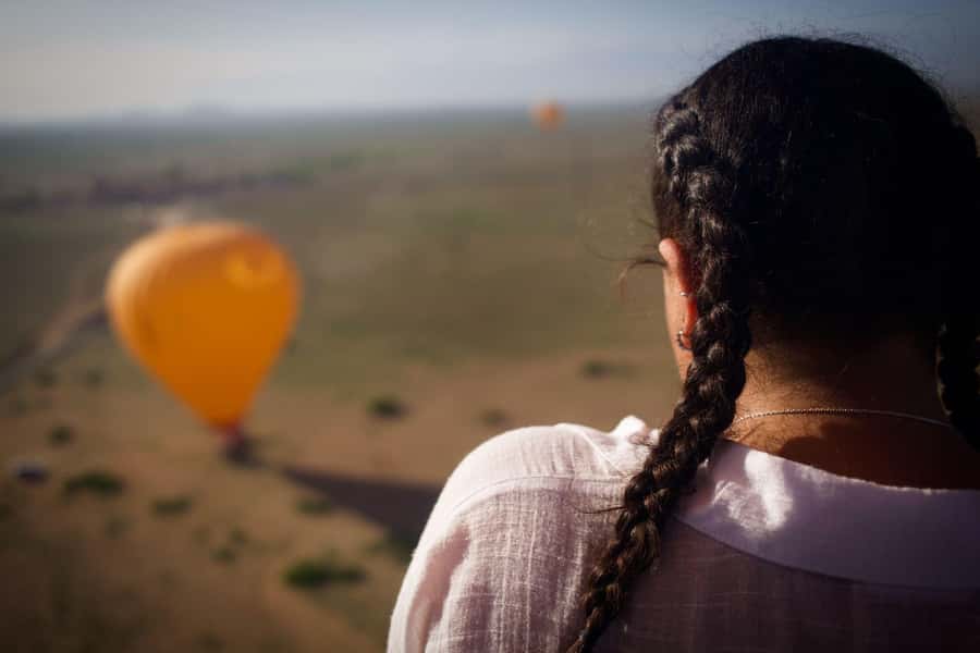 Marrakech: Hot Air Balloon Flight with Berber Breakfast - The 30 to 45 minute flight above Berber country