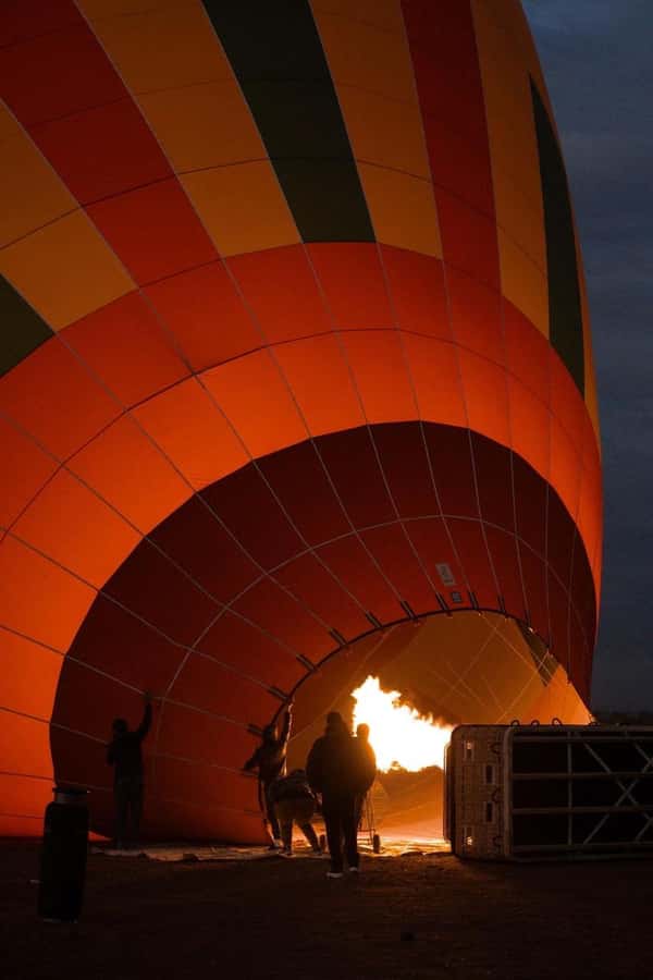 Marrakech: Hot Air Balloon Flight with Berber Breakfast - The Berber breakfast in a traditional tent