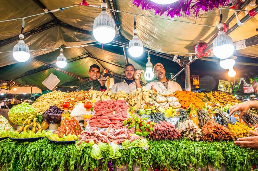 Marrakech: Jemma El Fnaa Food Tour with Dinner - How much food do you actually get?