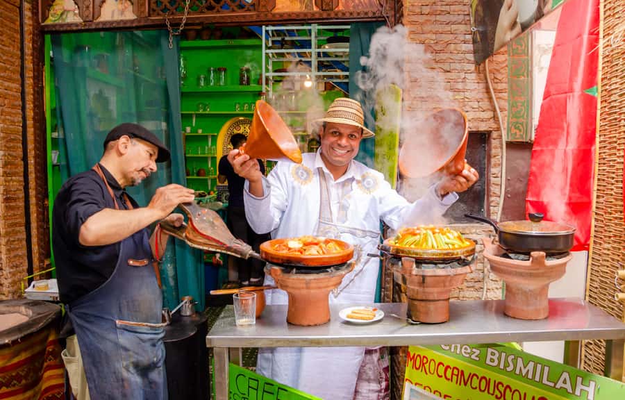 Marrakech: Local Food Tasting Tour with a Guide - Msemen, harira, dates, and chebakia