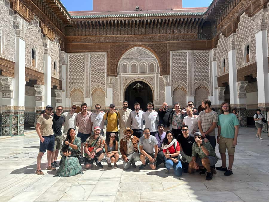 Marrakech: Madrasa Ben Youssef, Secret Garden & Medina Tour - The tour at a glance
