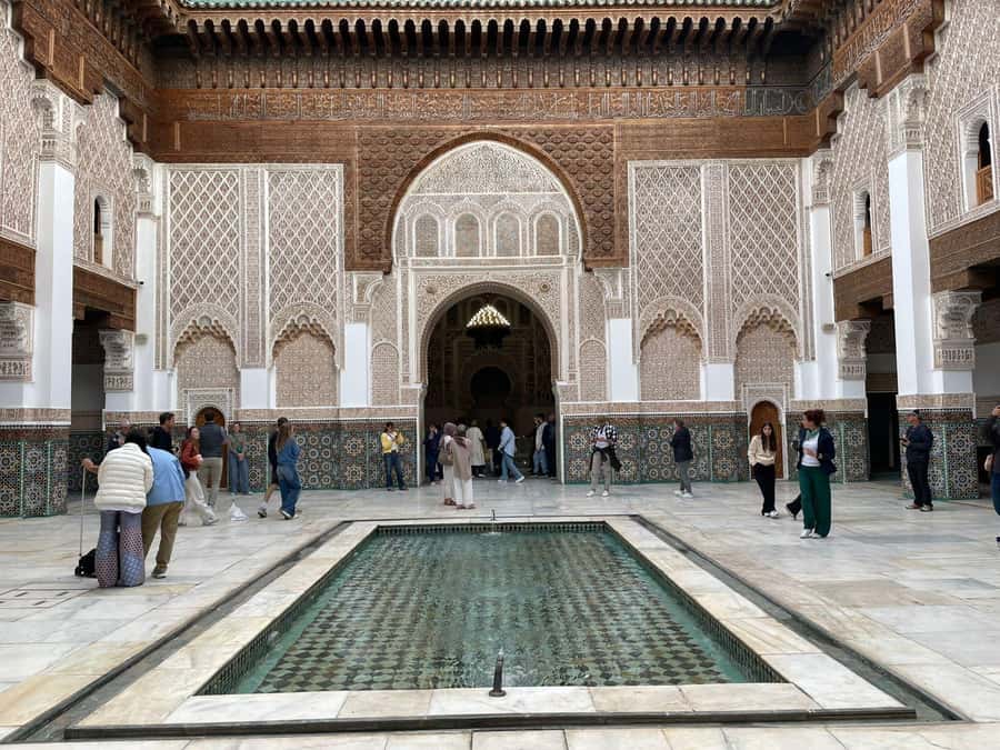 Marrakech: Madrasa Ben Youssef, Secret Garden & Medina Tour - Meeting at Jemaa el-Fna