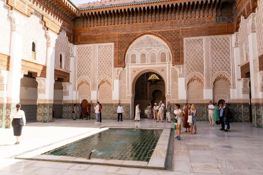 Marrakech: Madrassa Ben Youssef, Secret Garden & Medina Tour - Finding stillness in the Secret Garden
