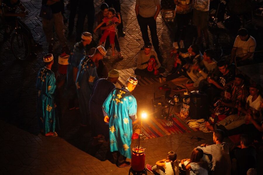 Marrakech Magic 2.5-Hour Private Night-Time Tour - A final drink above the square