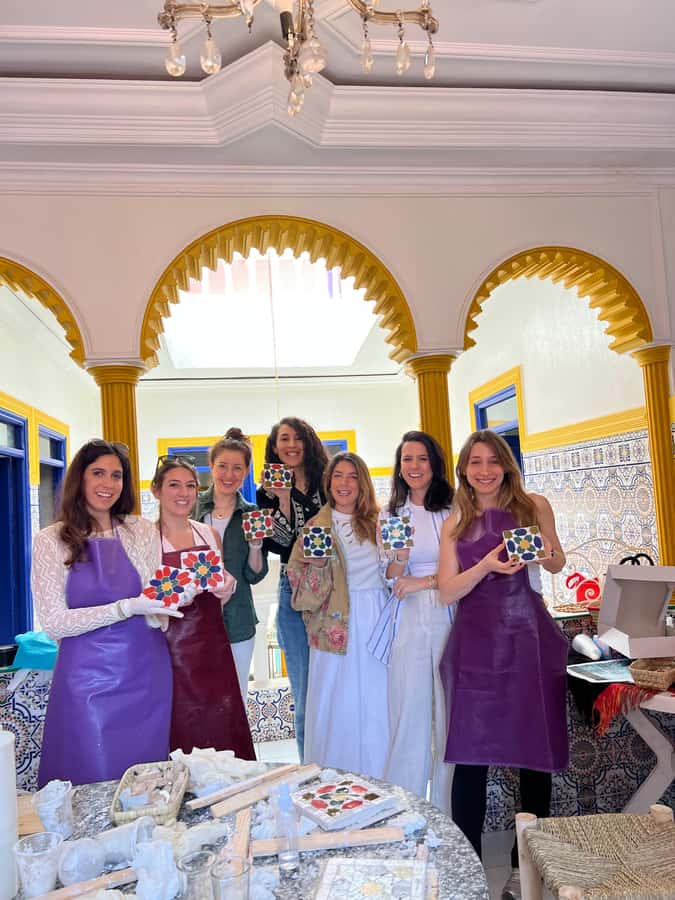 Marrakech: Make Your Own Moroccan Zellige Mosaic Masterpiece - Finding the studio in the Medina