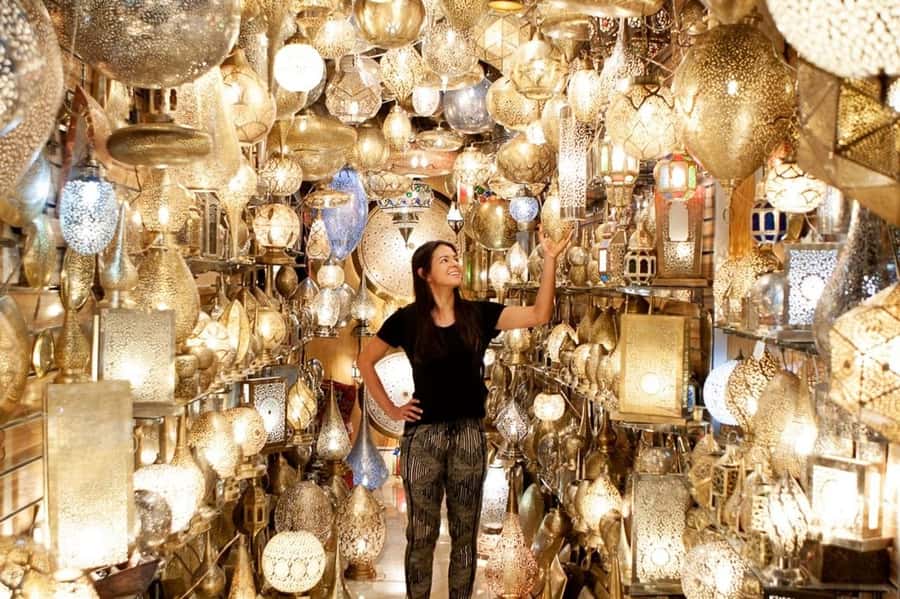 Marrakech: Medina and Souks Walking Tour - Rooftop tea above the red city