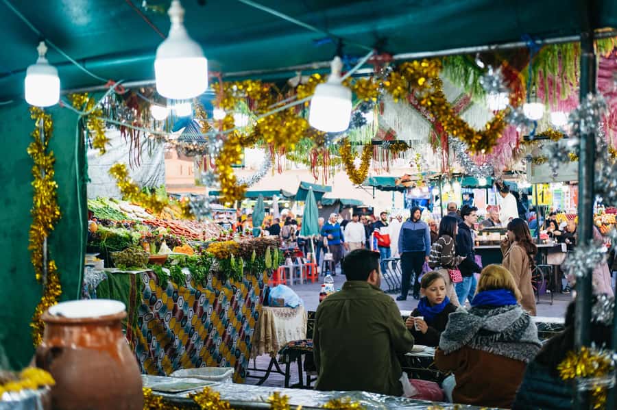 Marrakech: Medina by Night Walking Tour with Moroccan Tea - Starting at Café de France in Jemaa el Fnaa