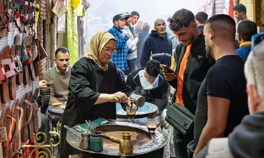 Marrakech: Medina, Souks, Artisans Guided Tour with Mint Tea - Souk Haddadine and Traditional Metalwork