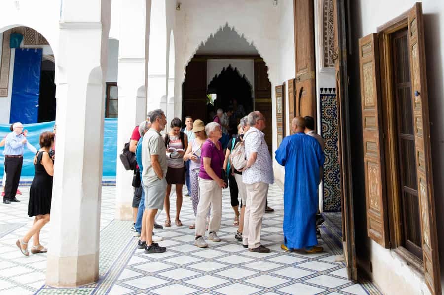 Marrakech: Monuments, Souks and Medina Guided Walking Tour - Ben Youssef Medersa, Morocco’s finest indoor decoration