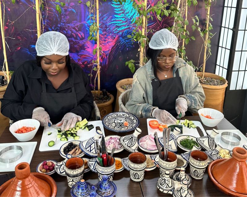 Marrakech: Moroccan Cooking Class with Pickup - Salad and cinnamon oranges