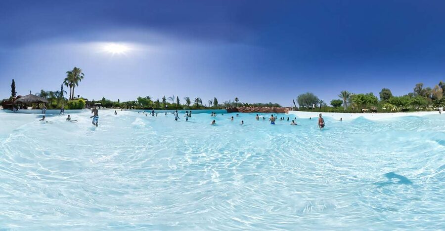 Marrakech: Oasiria Water Park Entrance Ticket - Eight pools and ten hectares of shade