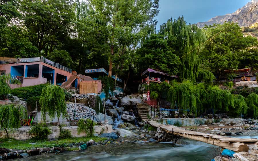 Marrakech: Ourika Valley and Atlas Mountains Day Trip - Setti Fatma and the waterfall hike