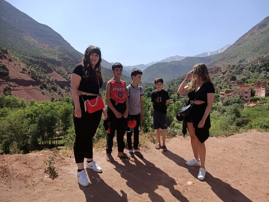 Marrakech Ourika Valley, Atlas Mountains, Waterfall + Lunch - Lunch beside the Ourika River