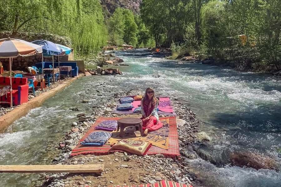 Marrakech: Ourika Valley Trip with Waterfall Hike & Lunch - Hiking to the Setti Fadma waterfalls