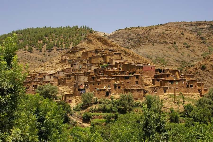 Marrakech: Ourika Valley Trip with Waterfall Hike & Lunch - The scenic drive through the Atlas Mountains