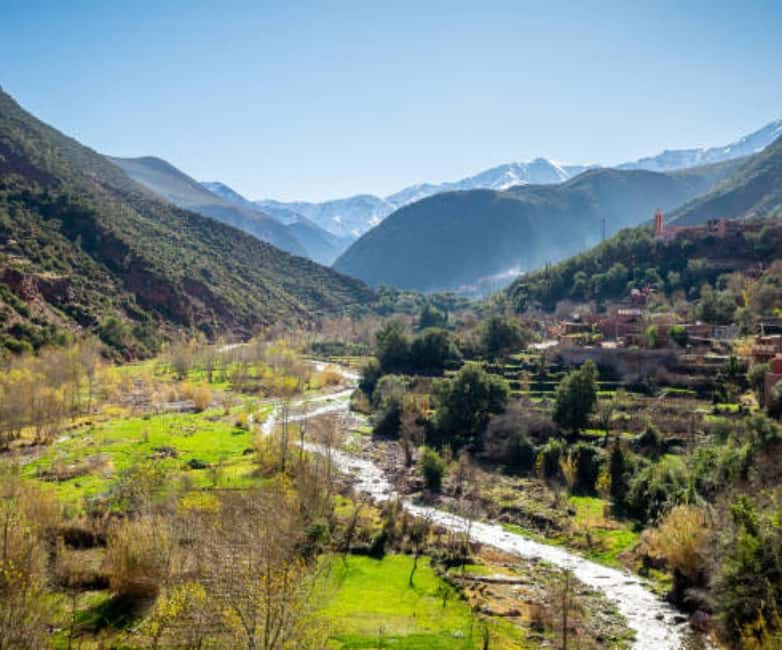 Marrakech: Ourika Valley,Waterfalls, Atlas Luxury Day trip - Setti Fatma and the walk to the waterfalls