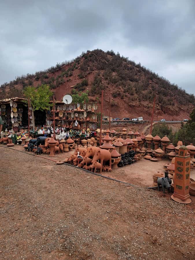 Marrakech: Ourika Valley & Waterfalls Guided Tour with Lunch - Lunch Beside the Ourika River