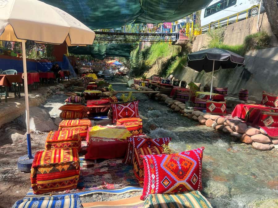 Marrakech: Ourika Valley & Waterfalls Guided Tour with Lunch - Tnin Ourika and the First Mountain Views