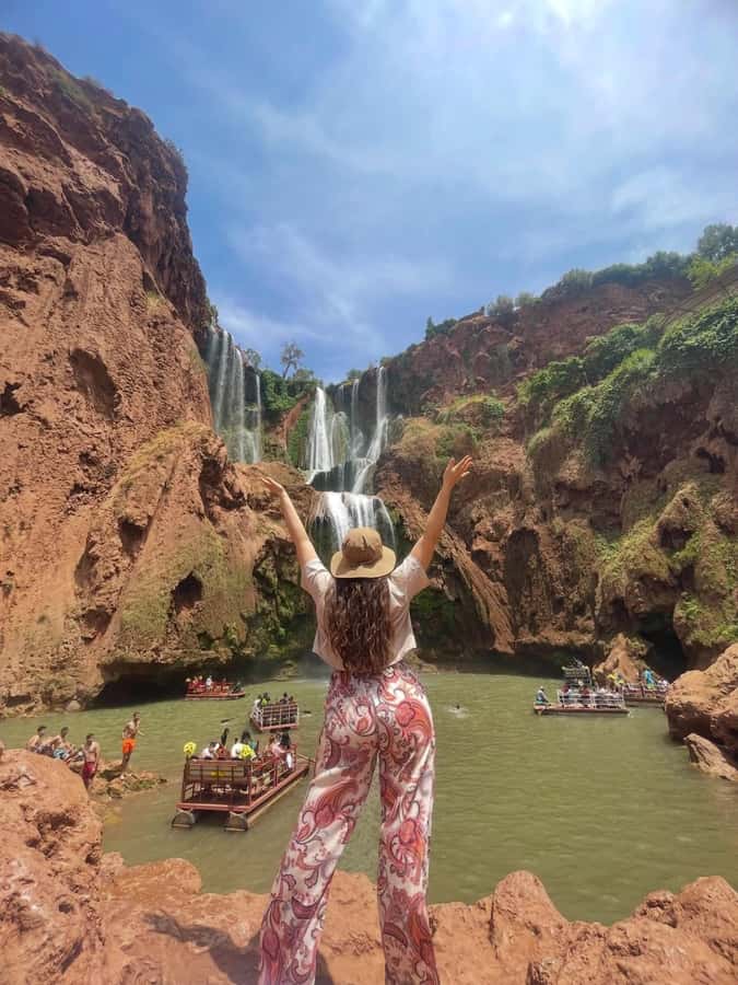 Marrakech: Ouzoud Waterfall, Guided Hike, Boat Ride & Lunch - Arriving at Ouzoud Waterfalls