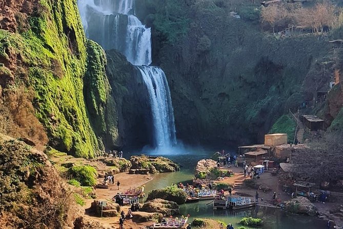 Marrakech: Ouzoud Waterfalls Guided Day Trip with Boat Ride - Leaving Marrakech at 8:00 in the morning