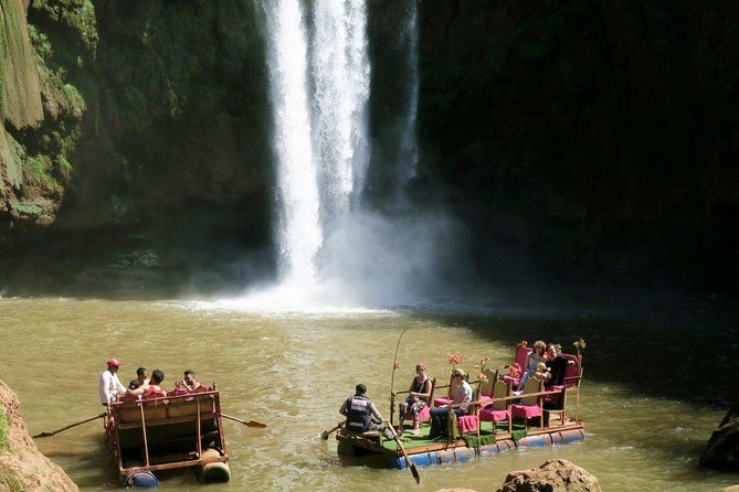 Marrakech: Ouzoud Waterfalls Guided Day Trip with Boat Ride - Lunch beside the falls, at your own cost