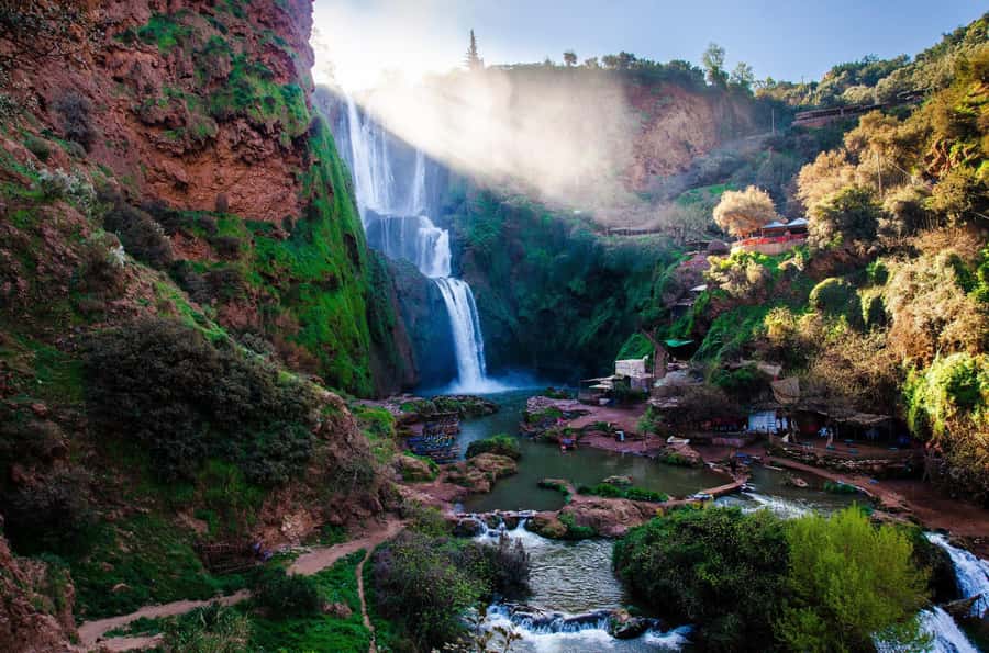 Marrakech : Ouzoud Waterfalls & Guided Tour & Boat Ride - Leaving Marrakech for the Middle Atlas